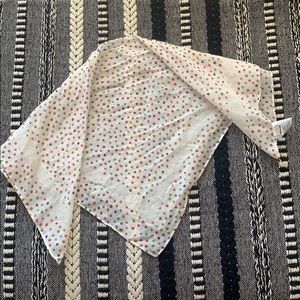 Madewell Bandana in Cream Multi Color